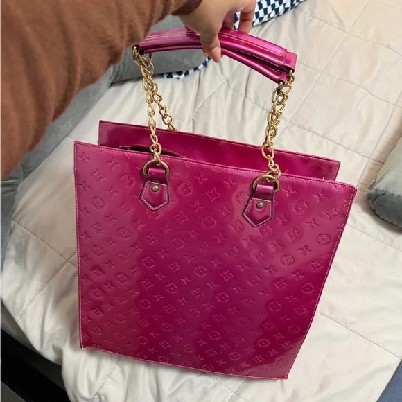 Pink Designer Tote Bag - Picture 5 of 5